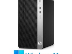 Calculatoare HP ProDesk 400 G5 MT, Hexa Core i5-8500, 8GB DDR4, SSD, Win 11 Home